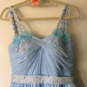 Light Blue Prom/Quinceañera  Dress